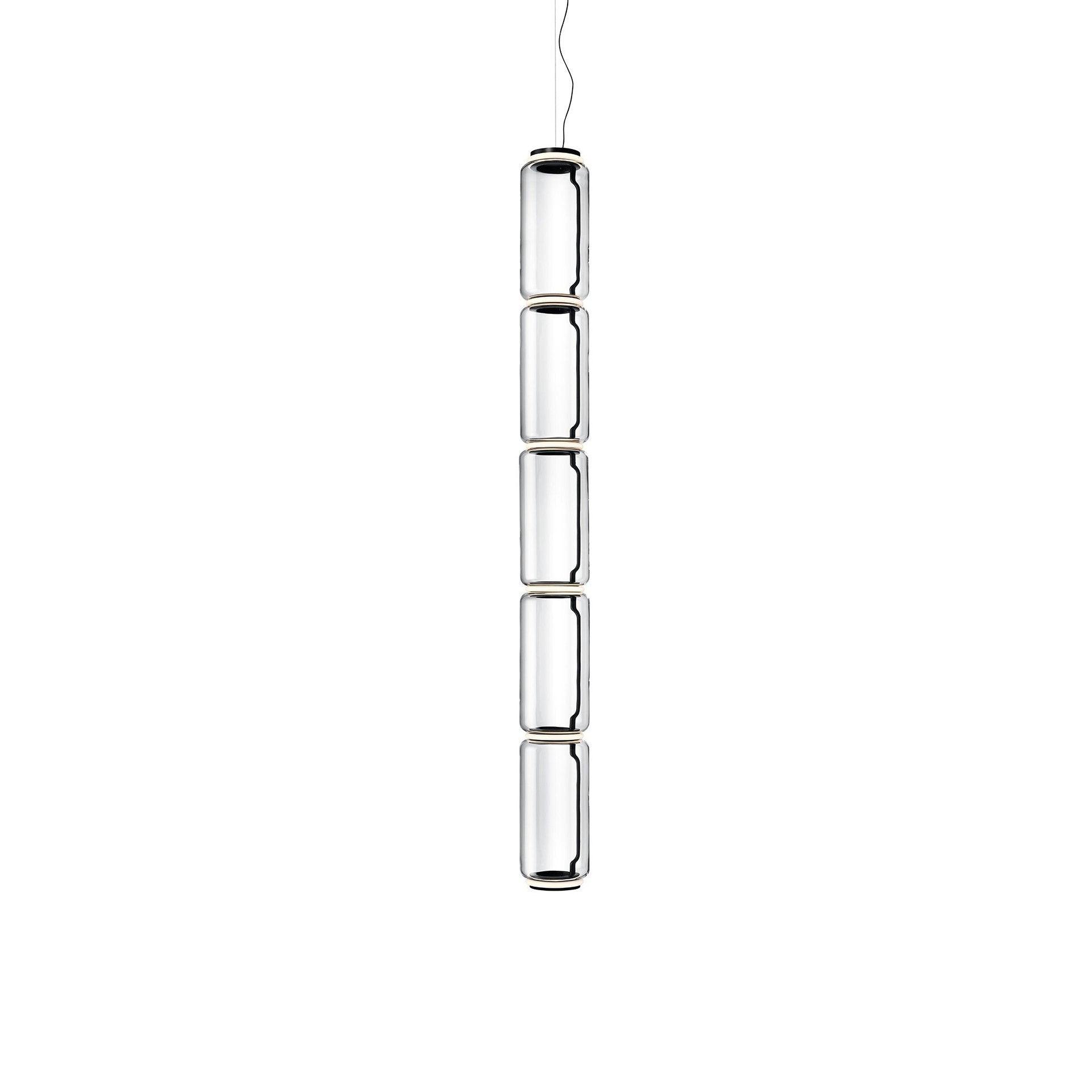 Teyylino Cilindrische Glazen Hanglamp