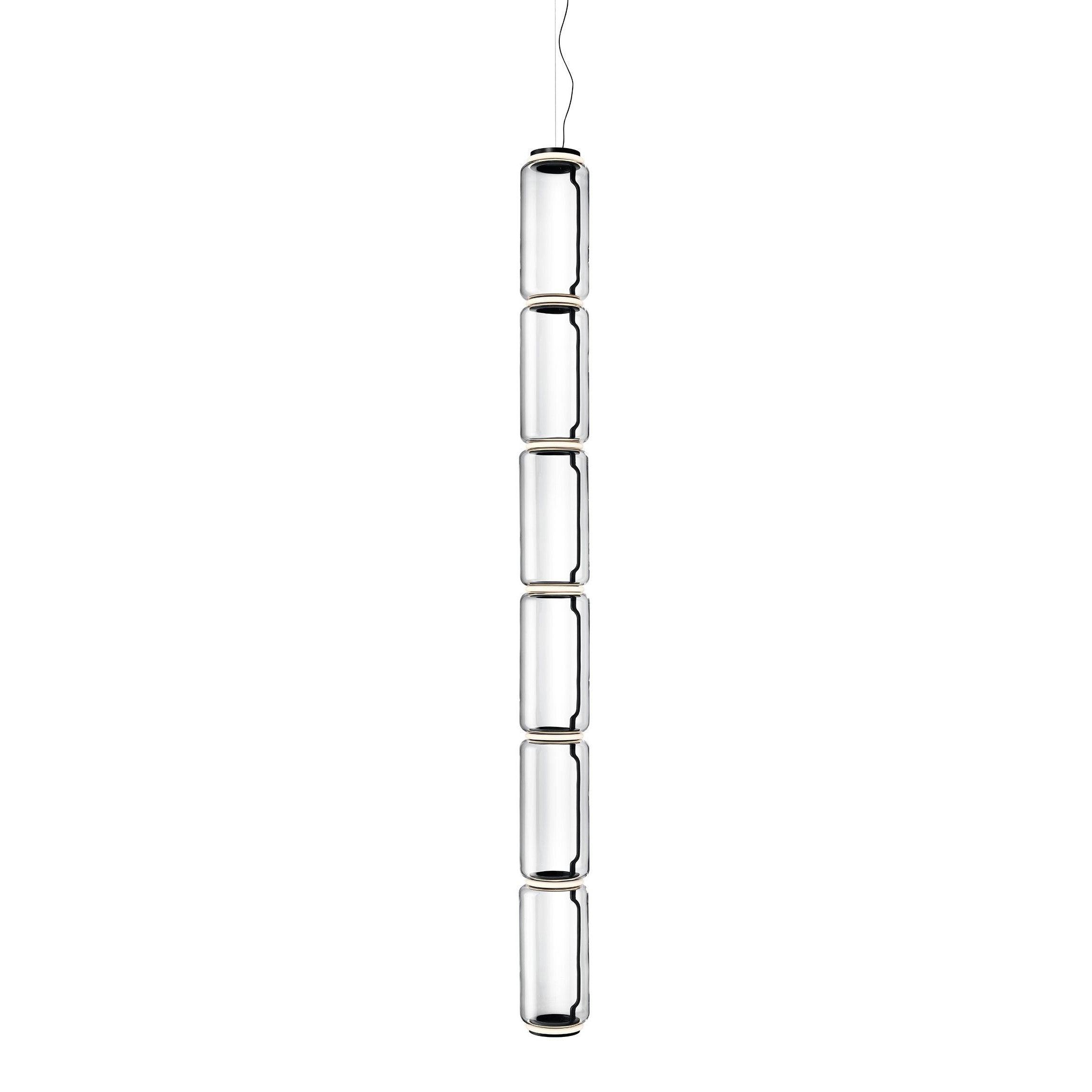 Teyylino Cilindrische Glazen Hanglamp