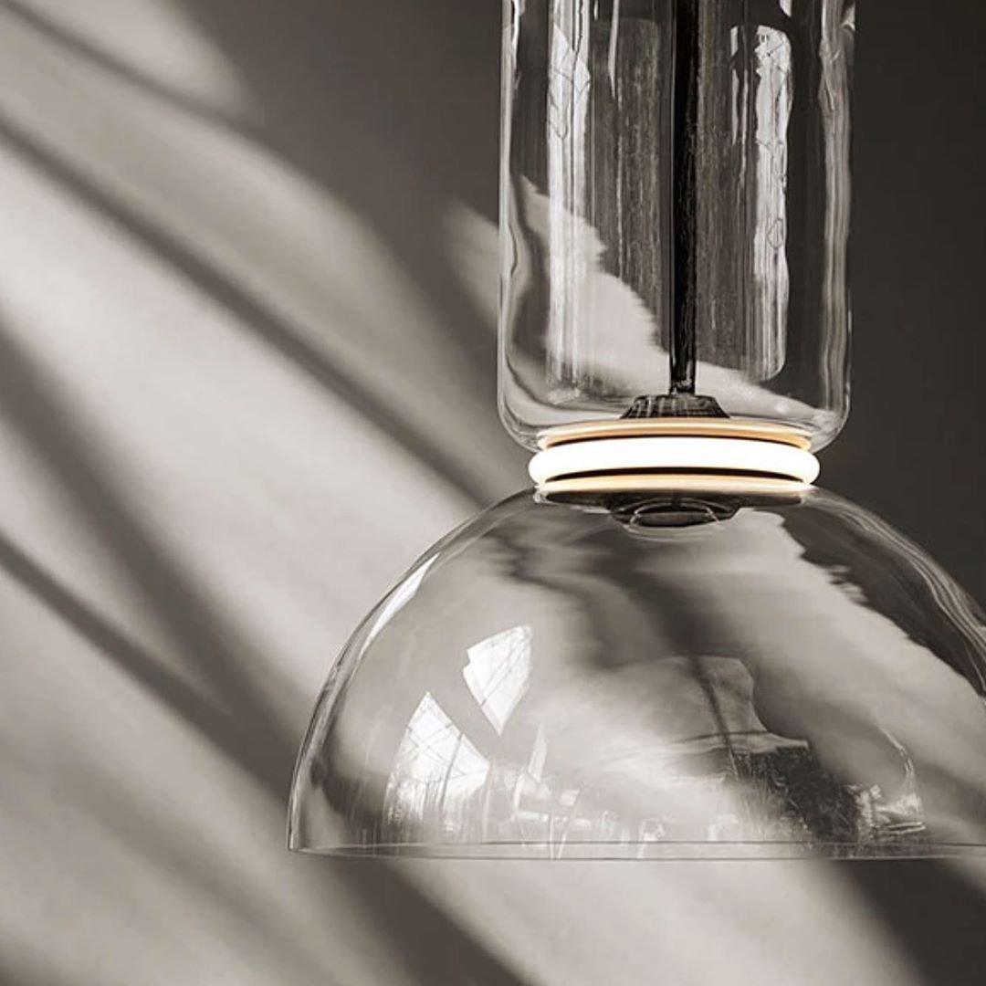 Teyylino Cilindrische Glazen Hanglamp