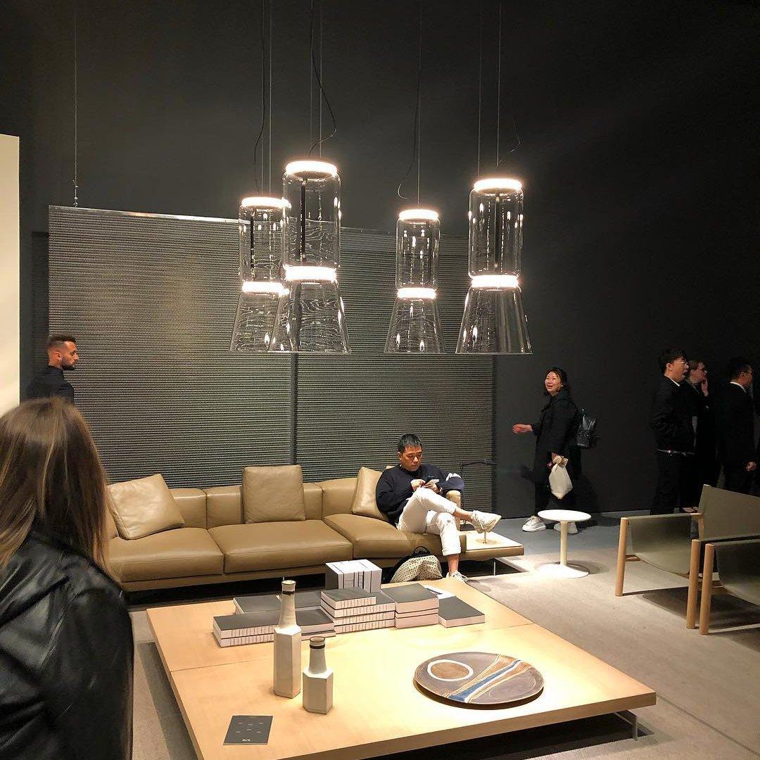 Teyylino Cilindrische Glazen Hanglamp