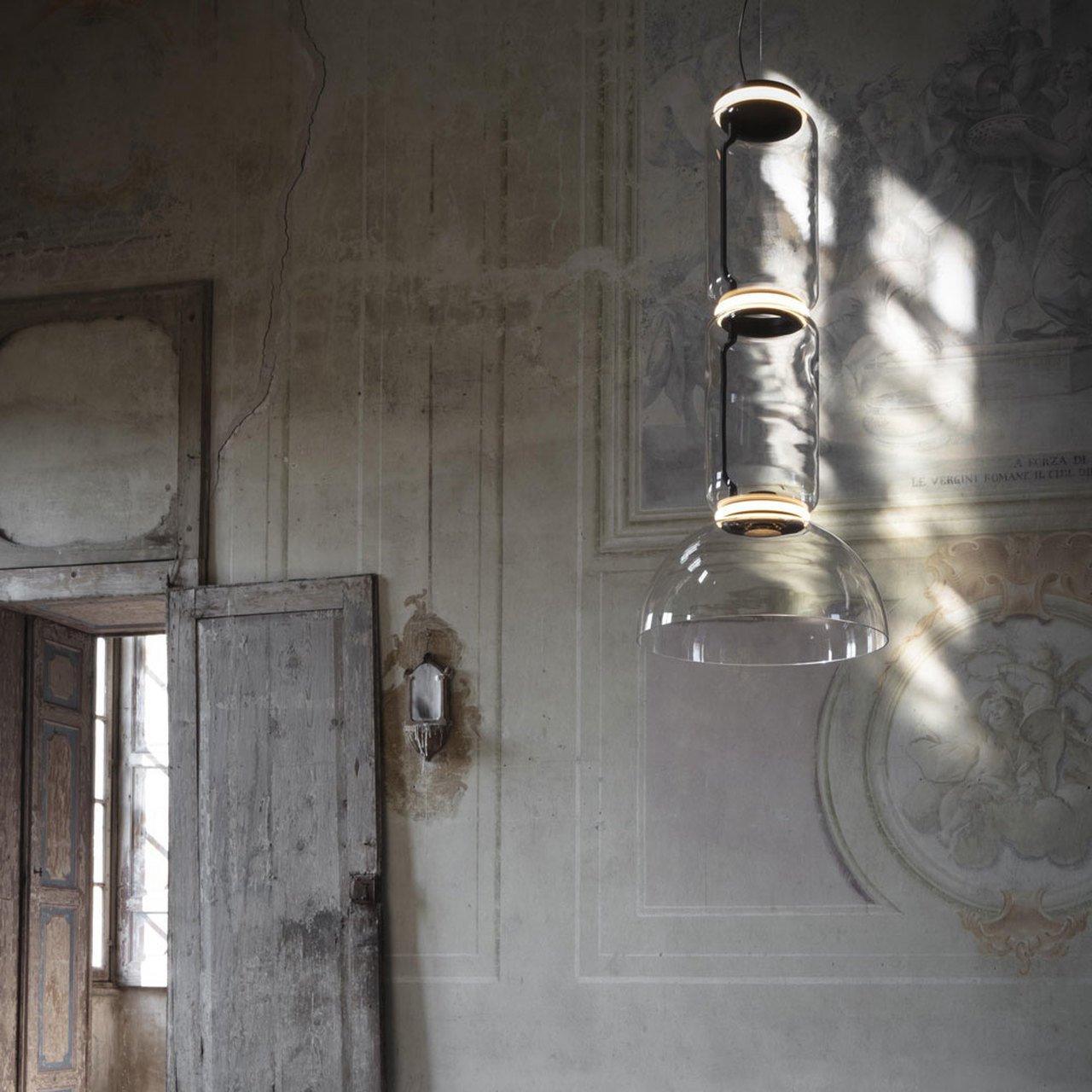 Teyylino Cilindrische Glazen Hanglamp