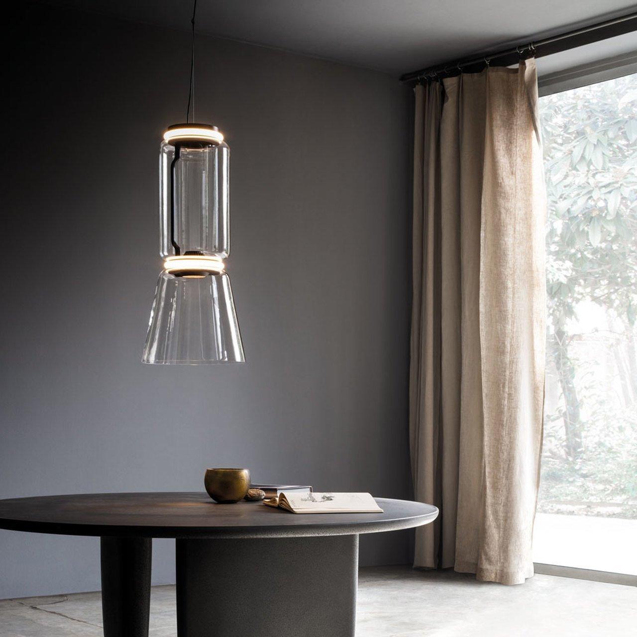 Teyylino Cilindrische Glazen Hanglamp