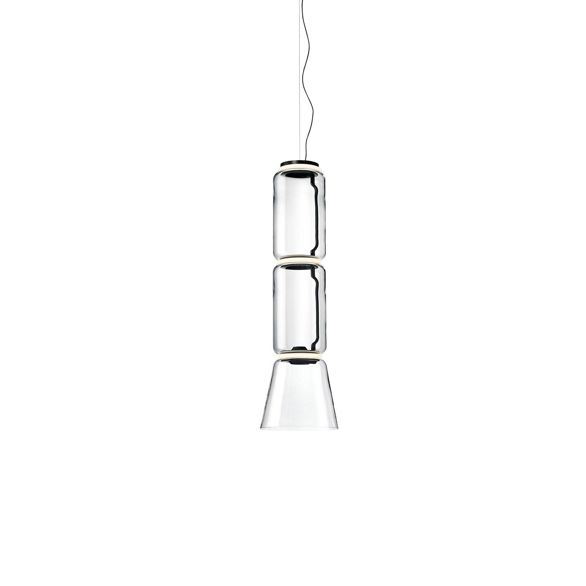Teyylino Cilindrische Glazen Hanglamp