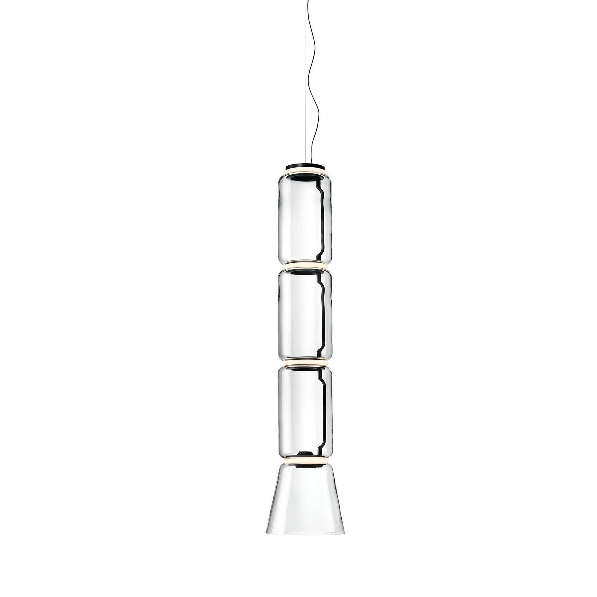 Teyylino Cilindrische Glazen Hanglamp