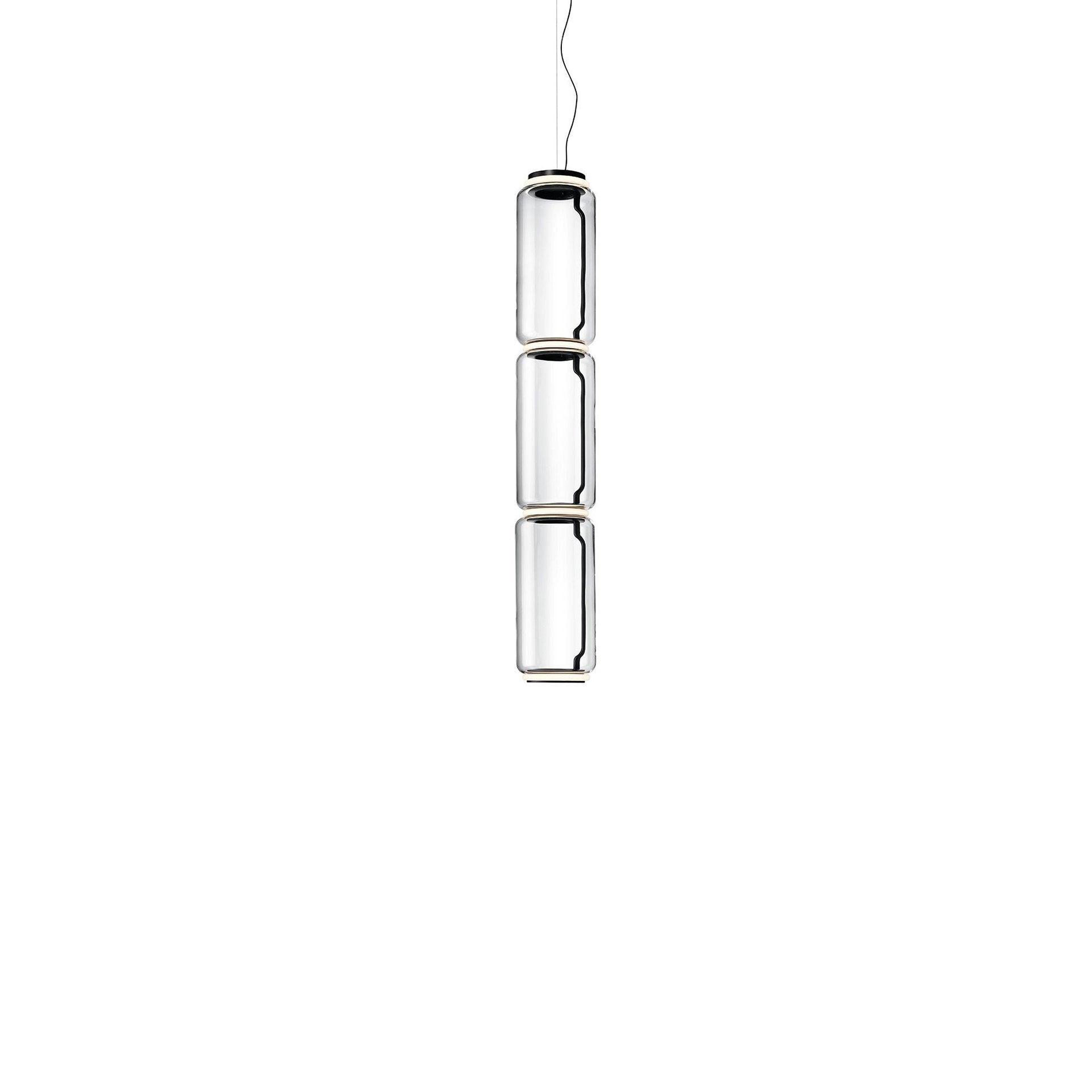 Teyylino Cilindrische Glazen Hanglamp