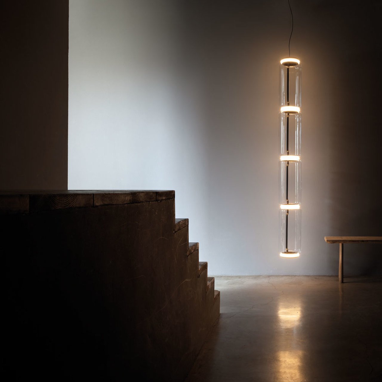 Teyylino Cilindrische Glazen Hanglamp