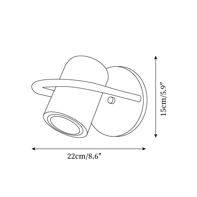 Lampada da parete Noyres