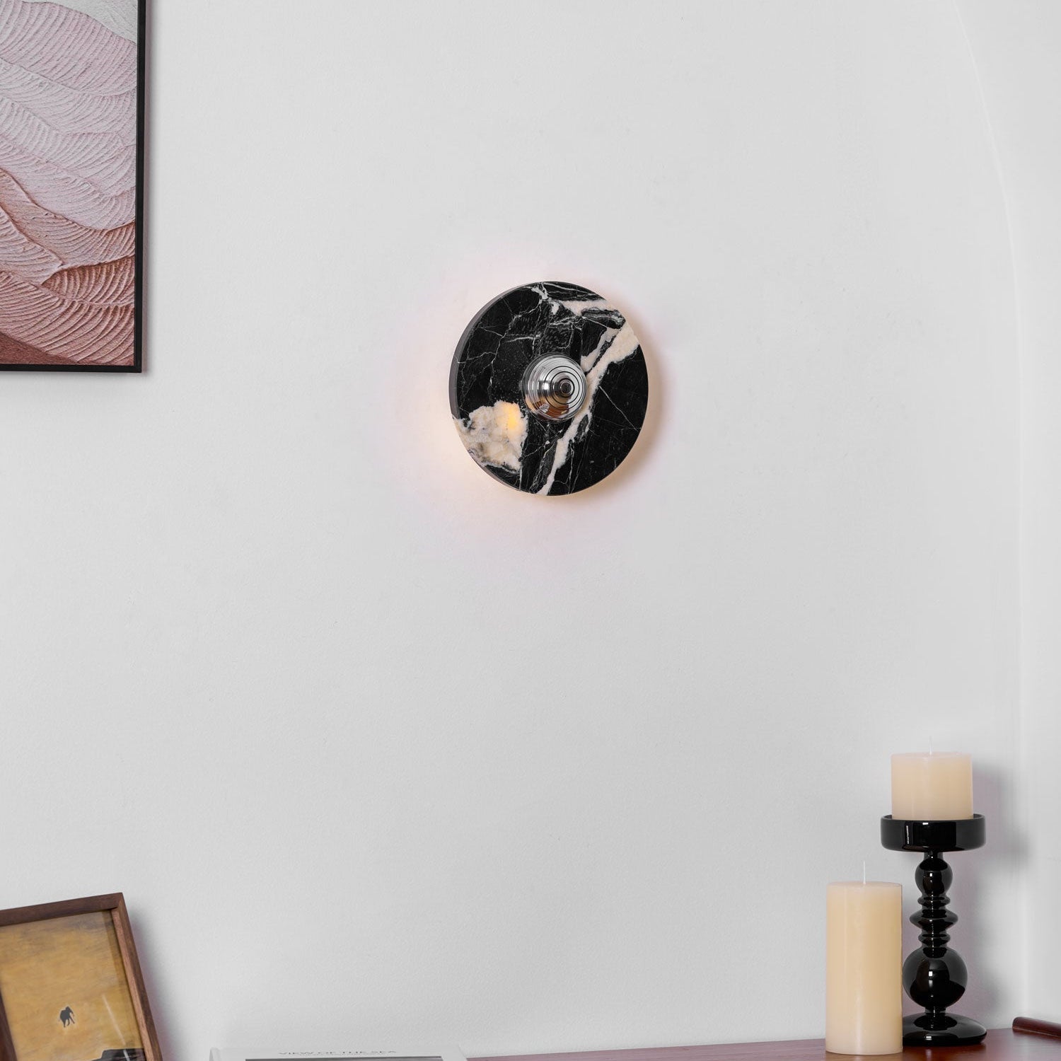 Vesowe Marmeren Wandlamp