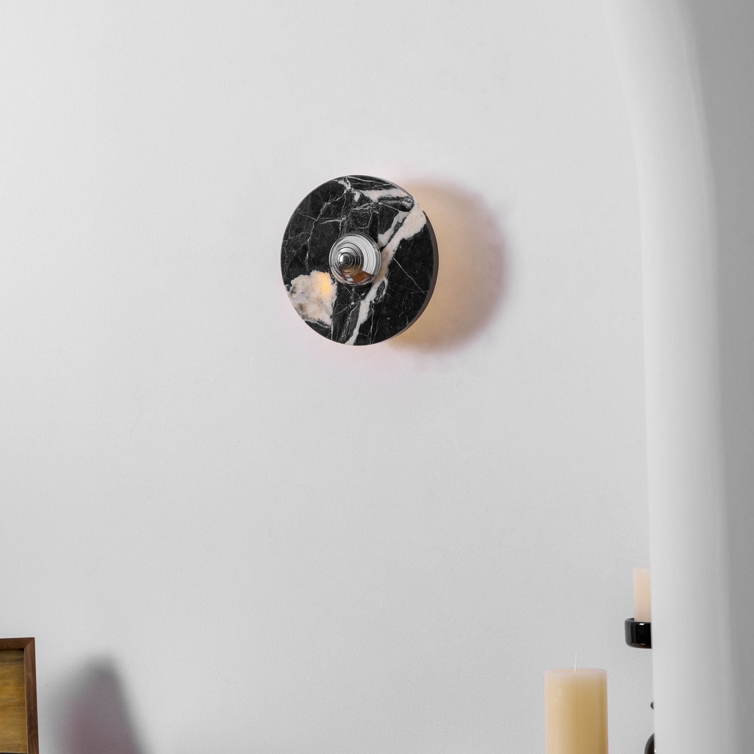 Vesowe Marmeren Wandlamp