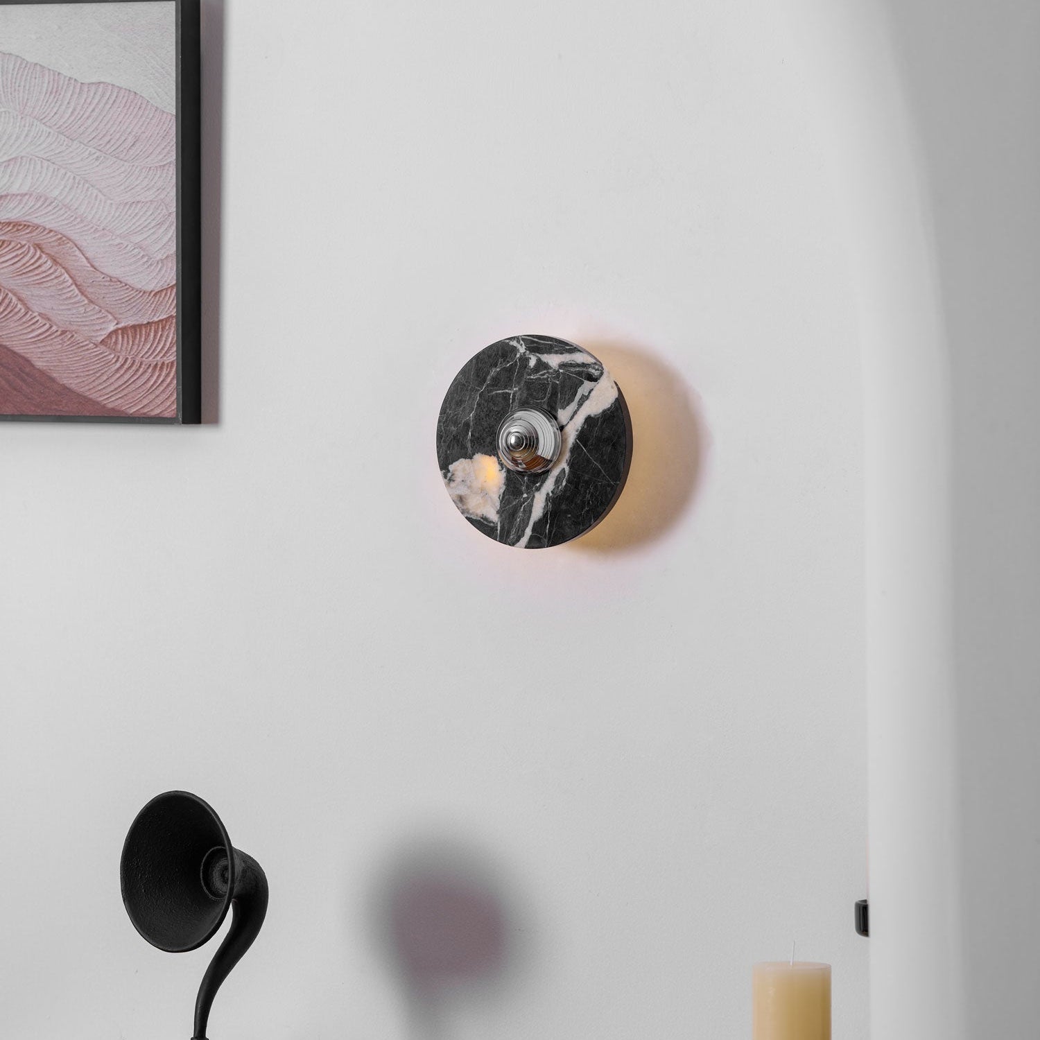 Vesowe Marmeren Wandlamp