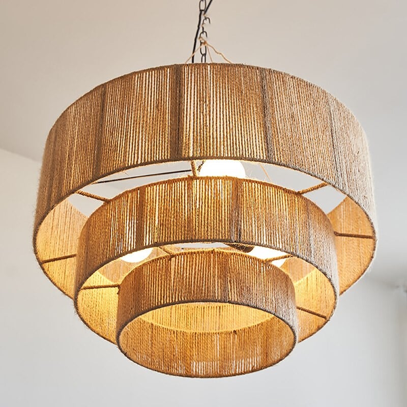 Taverno Henneptouw Boho Hanglamp