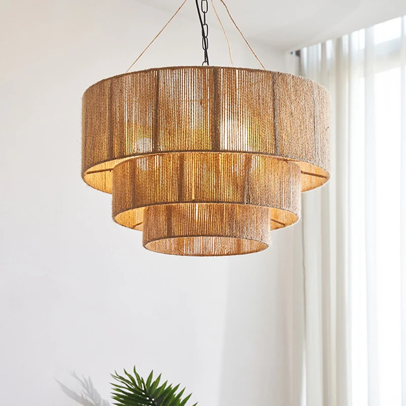 Taverno Henneptouw Boho Hanglamp