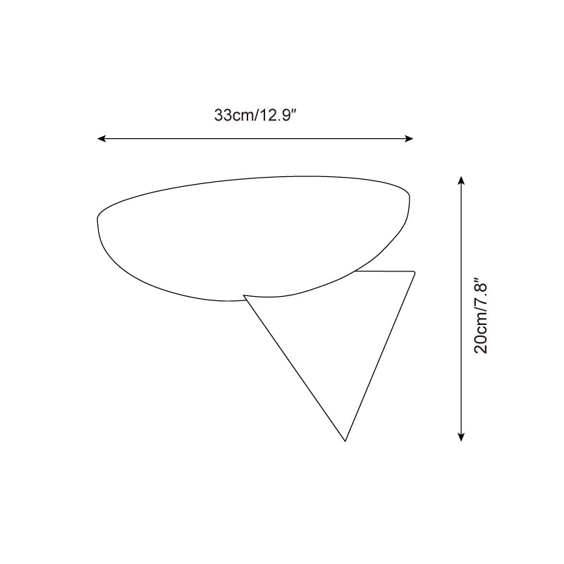 Lampada da parete Nivoso