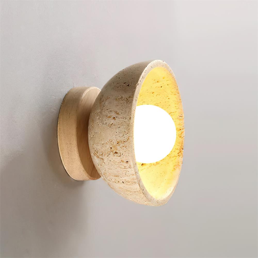 Trivona Travertijn Wandlamp
