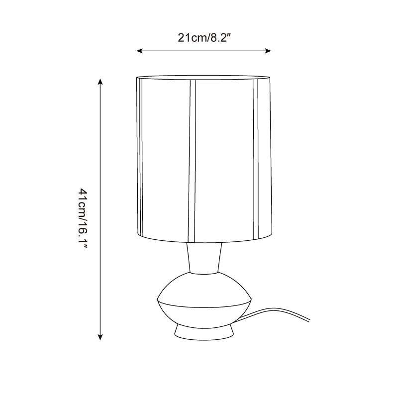 Lampada da tavolo Olzowa