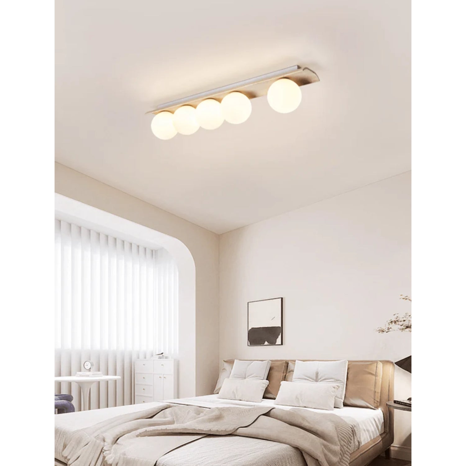 Moscoze Natuursteen Plafondlamp