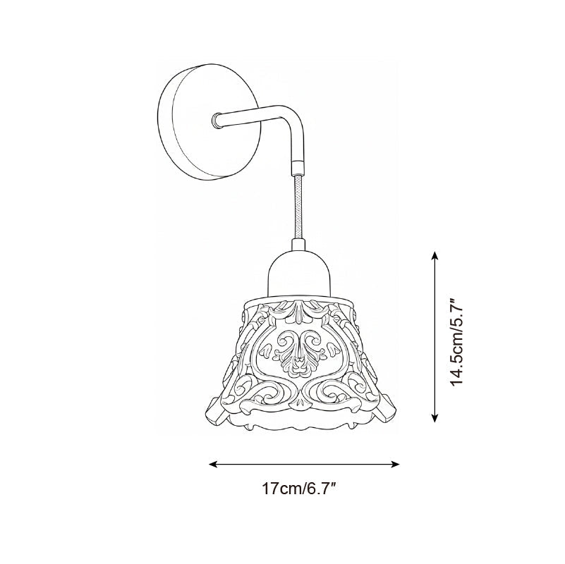 Lampada da parete Orineva