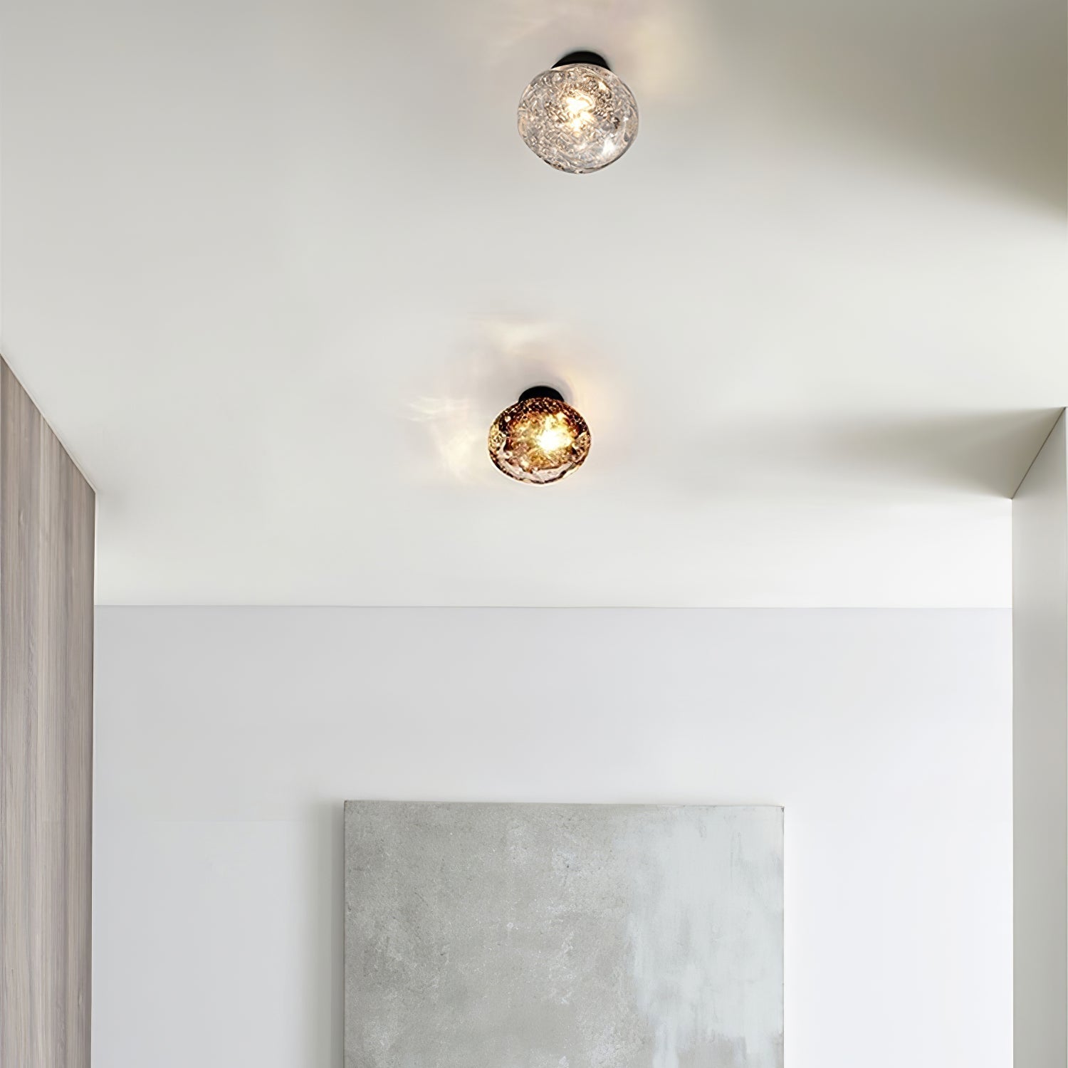 Oltan Lampada da Parete in Vetro