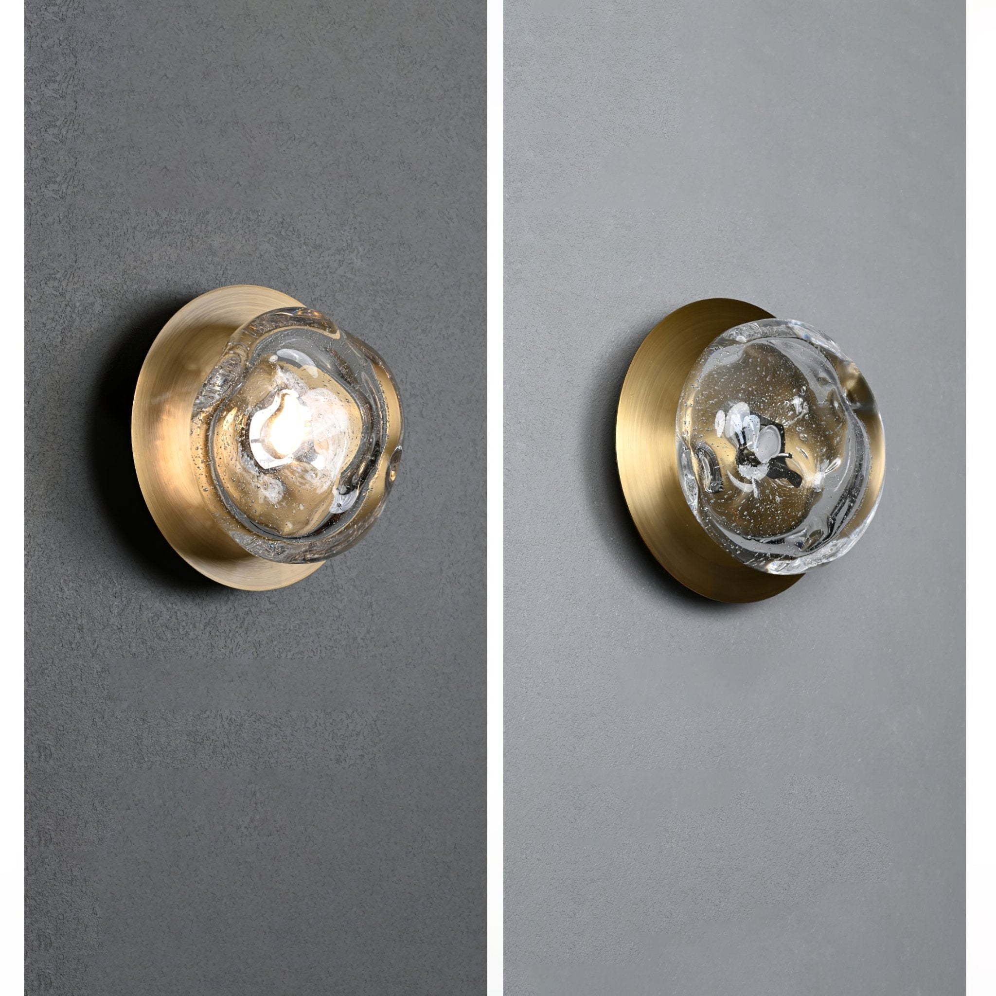 Oltan Lampada da Parete in Vetro