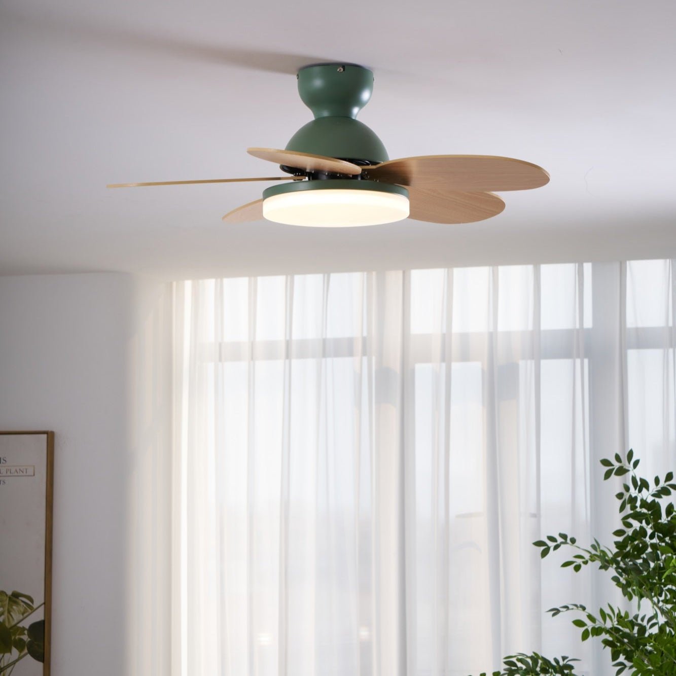 Paleto LED Plafondventilator