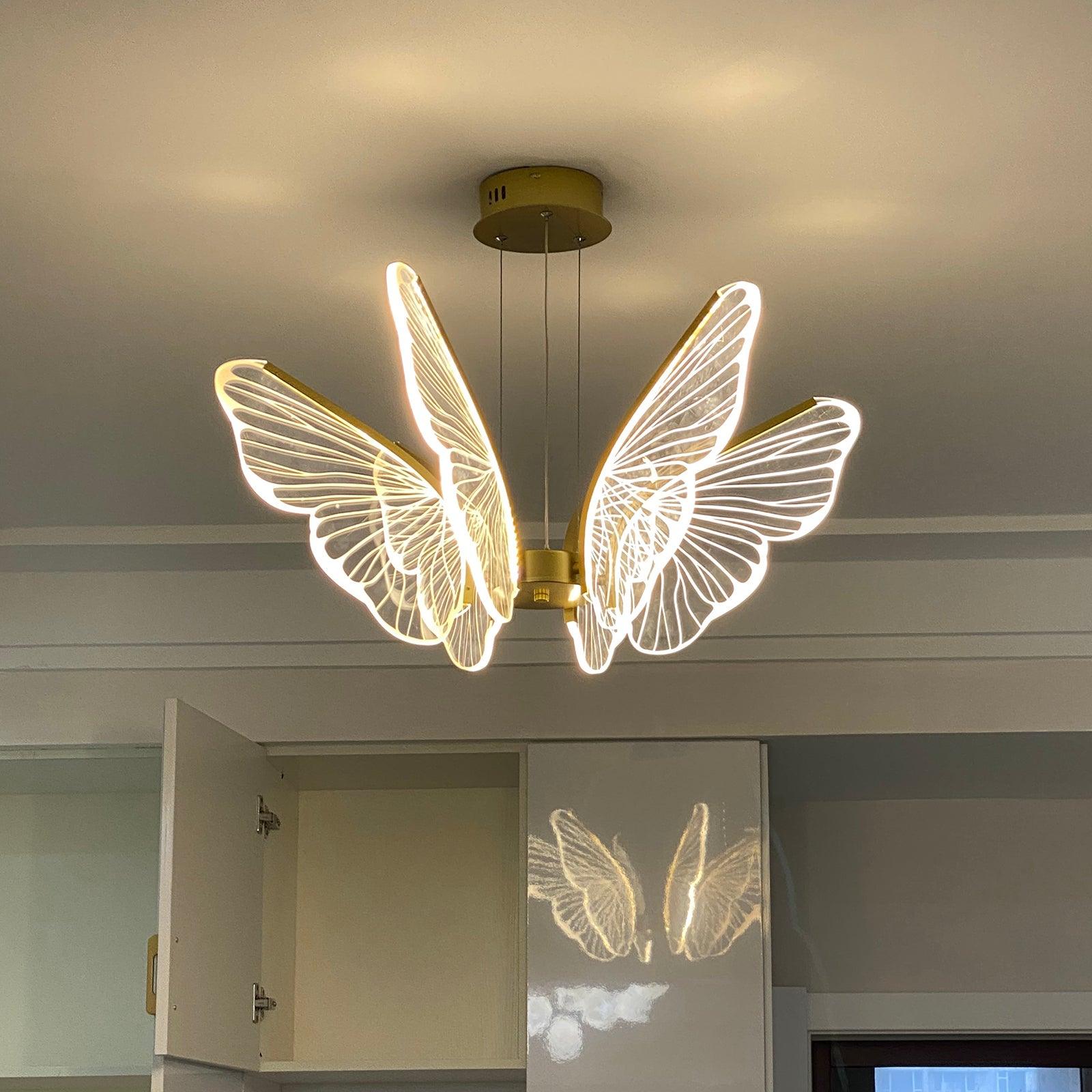 Lampada a sospensione Sely Multi Farfalle