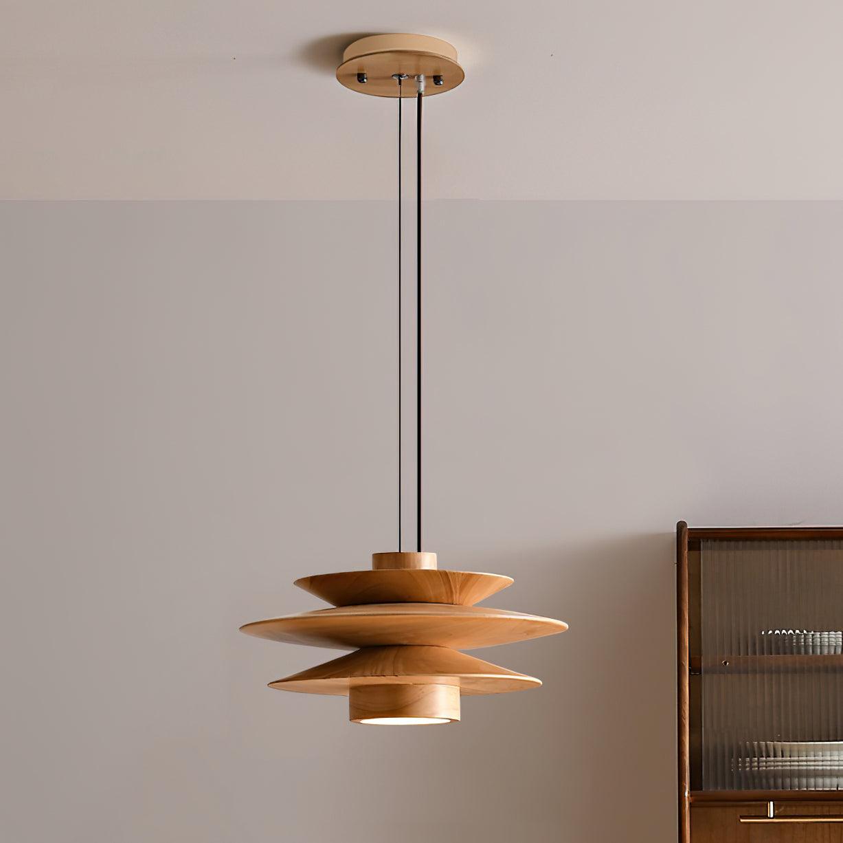 Zarini Houten Hanglamp