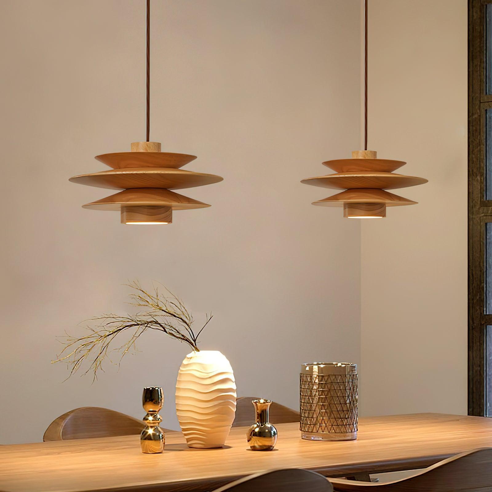 Zarini Houten Hanglamp