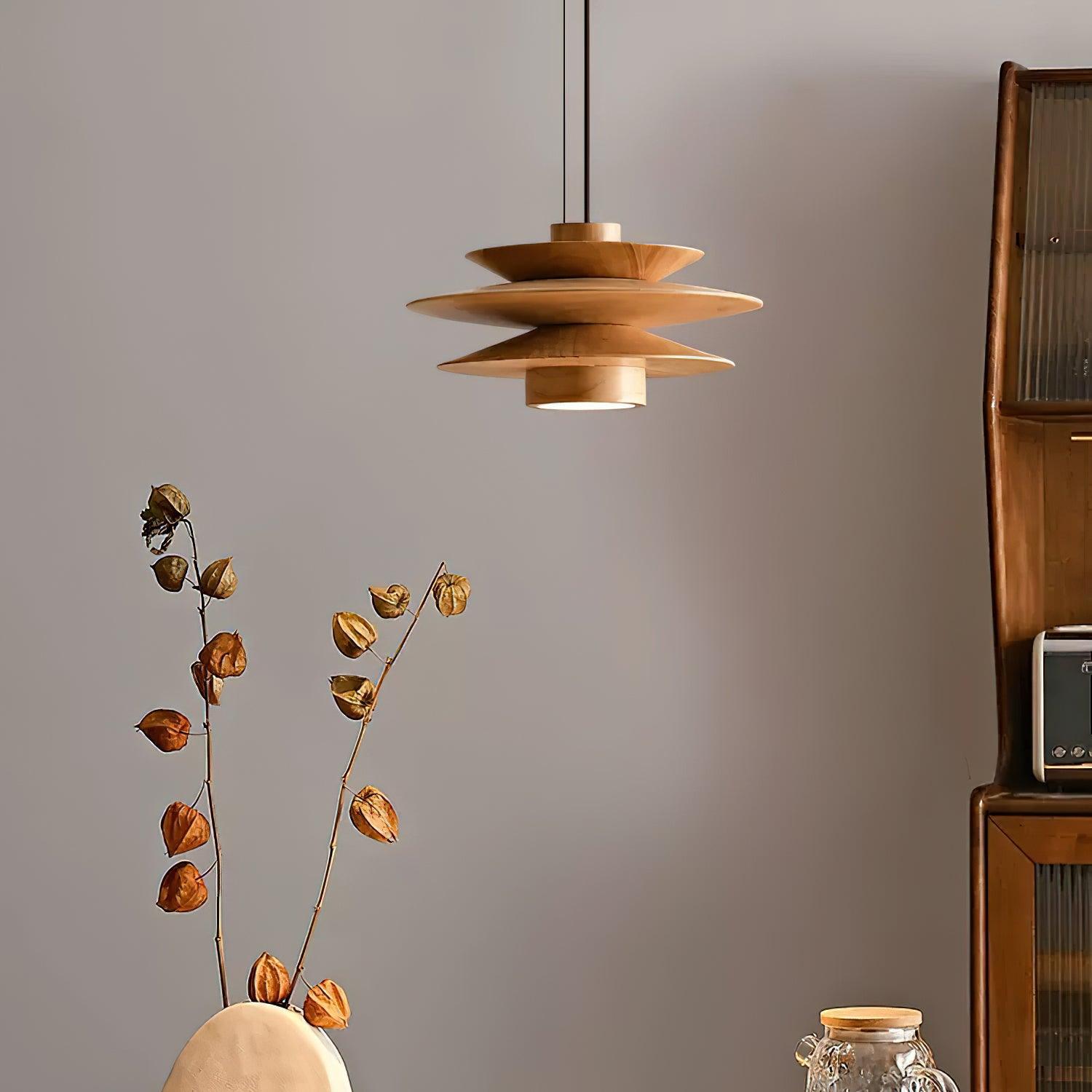 Zarini Houten Hanglamp