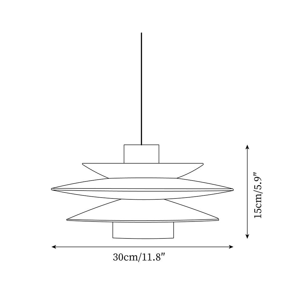 Zarini Houten Hanglamp