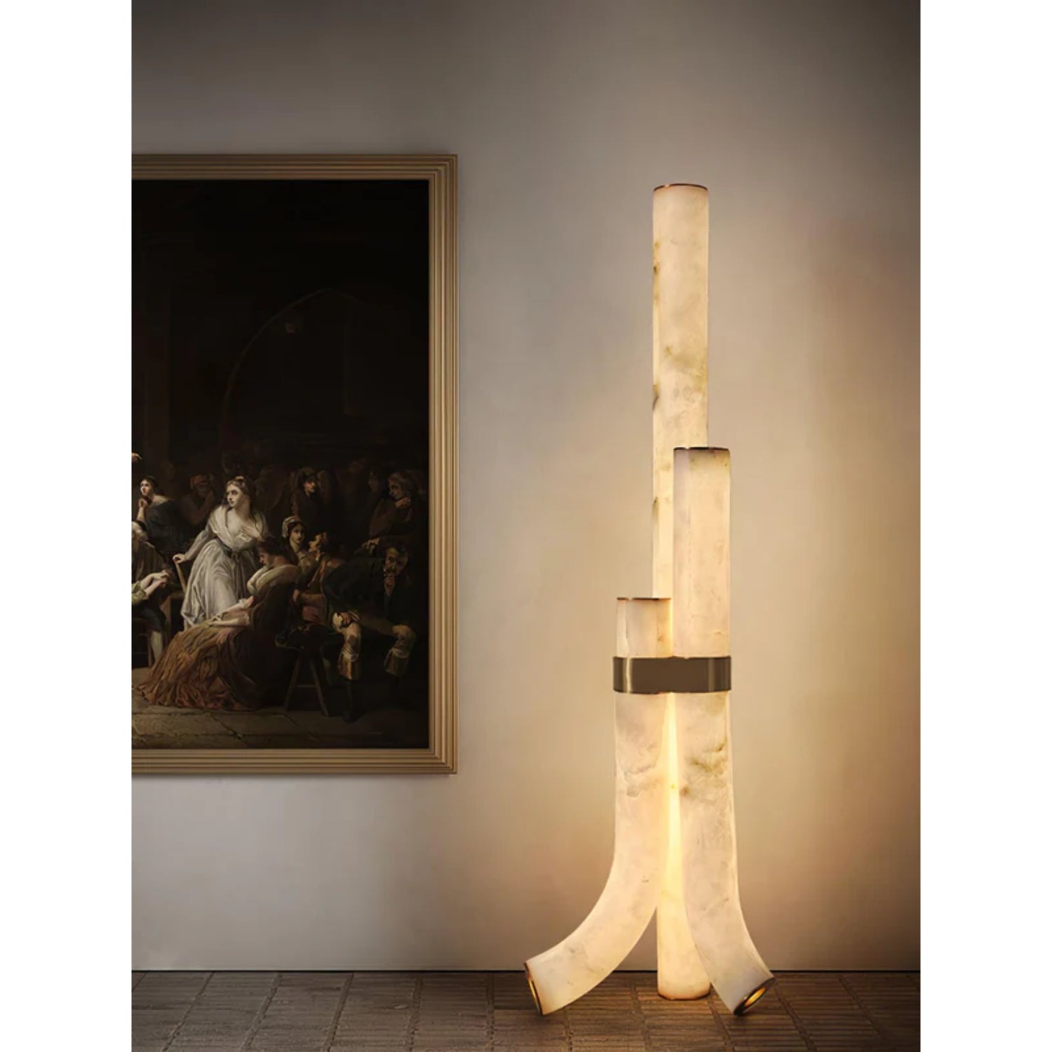 Pylese Triple Albasten Vloerlamp