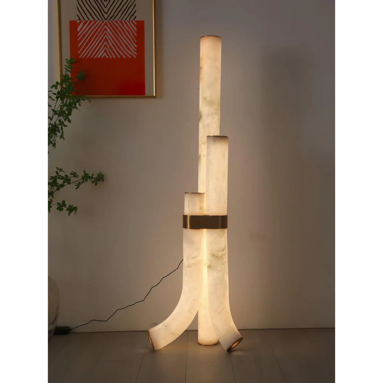 Pylese Triple Albasten Vloerlamp