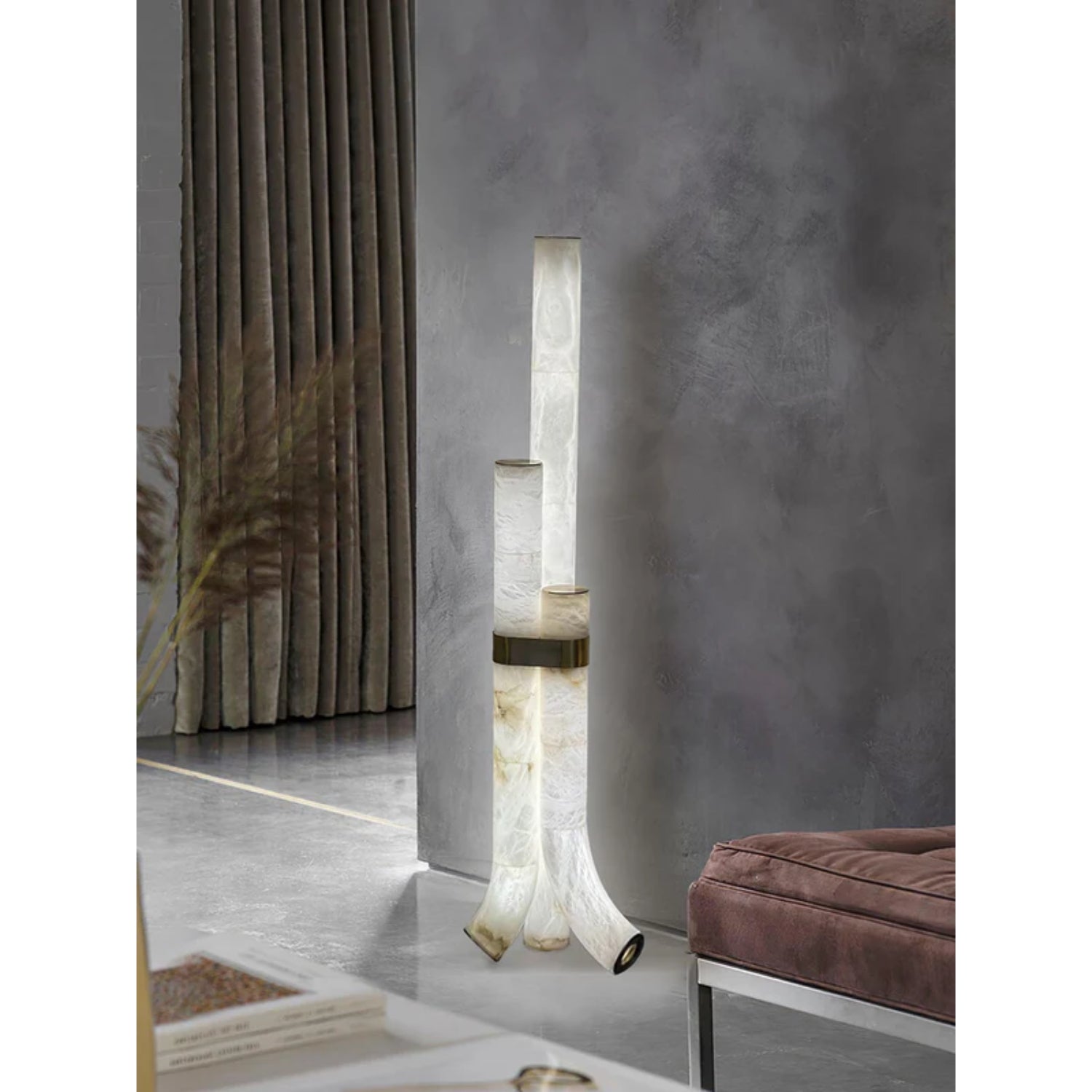 Pylese Triple Albasten Vloerlamp