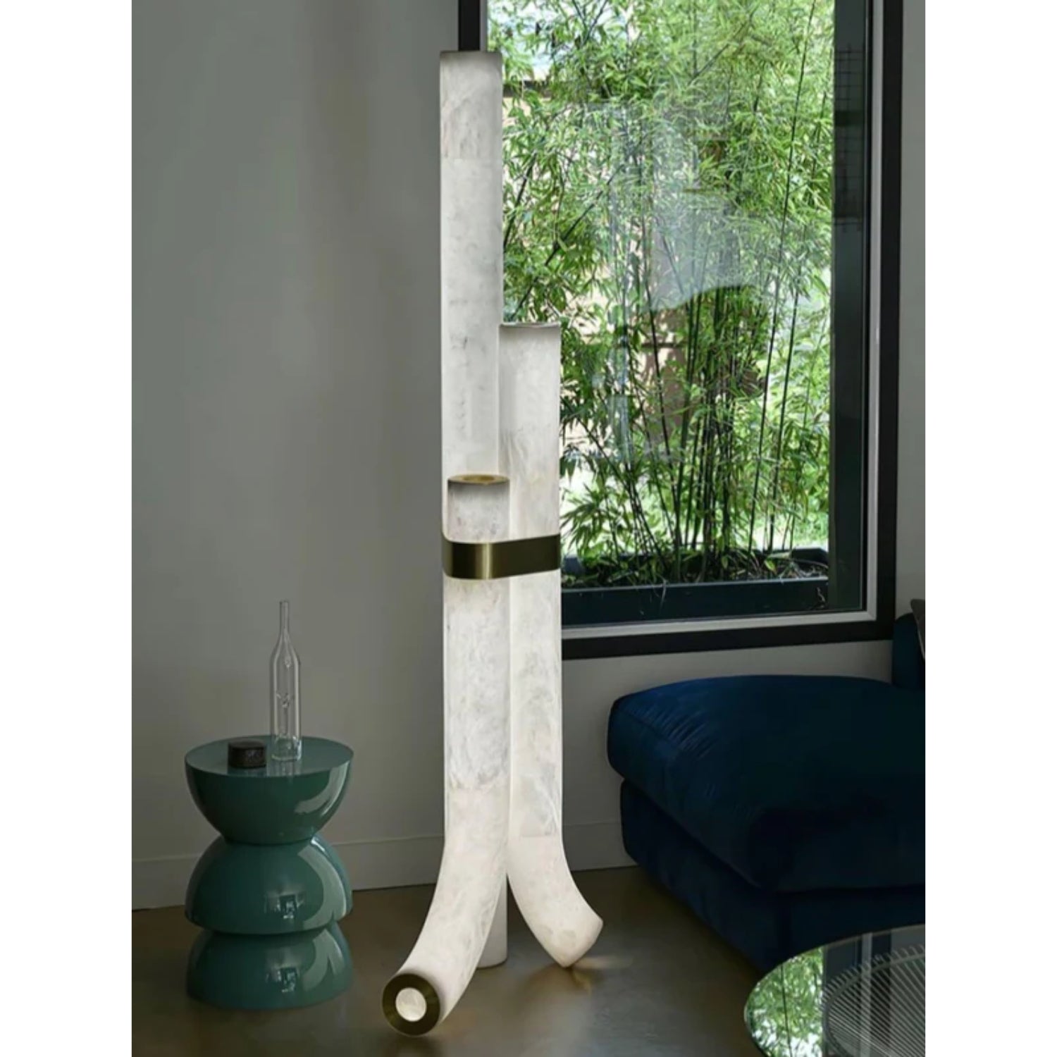 Pylese Triple Albasten Vloerlamp