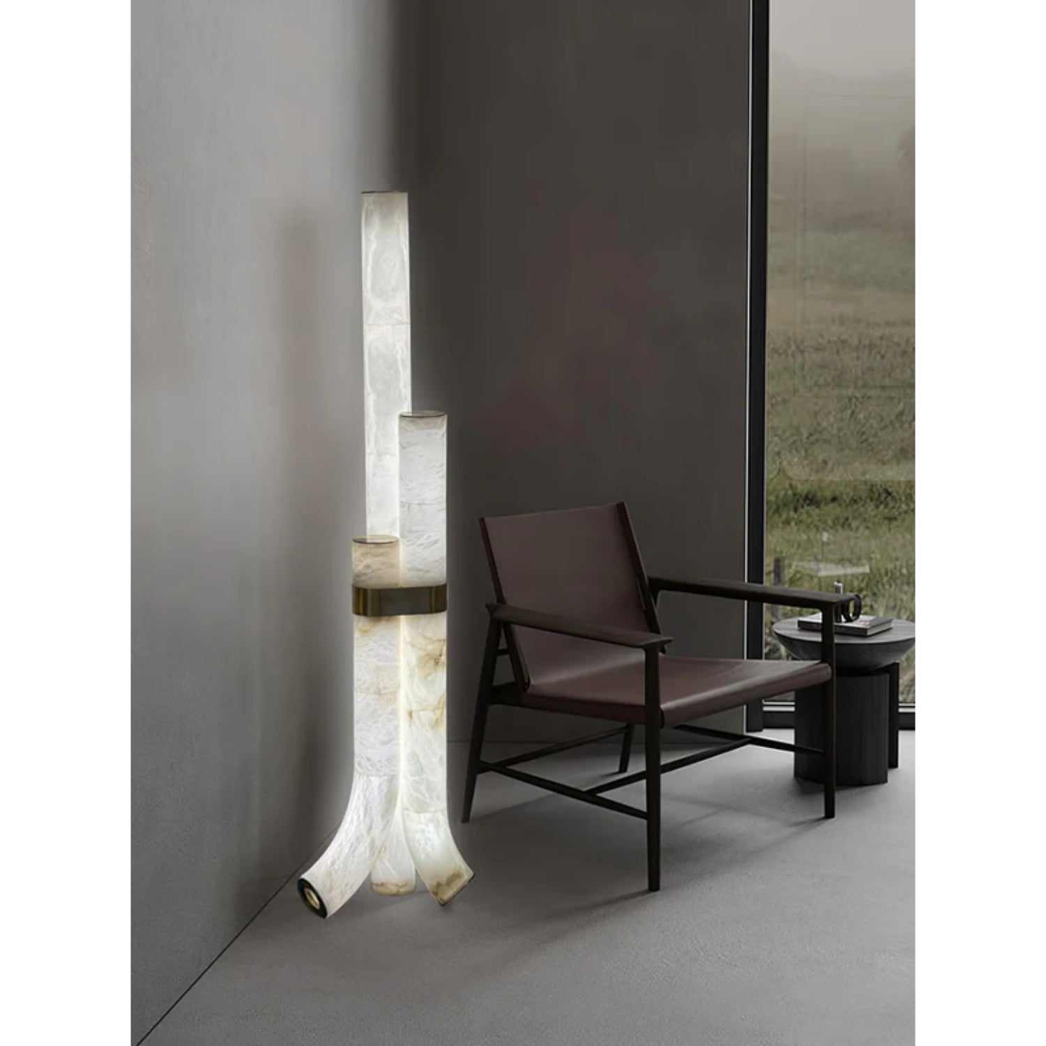 Pylese Triple Albasten Vloerlamp