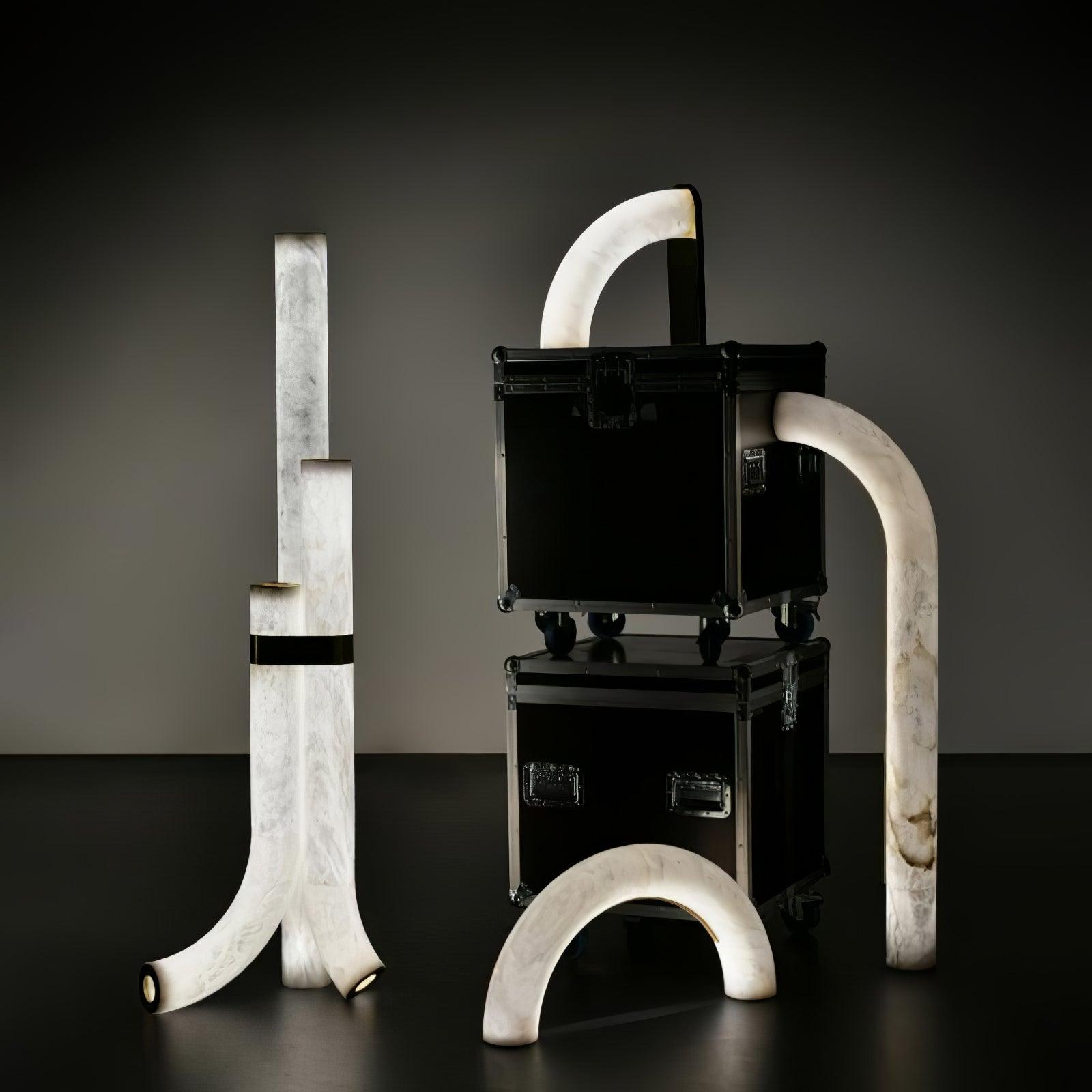 Pylese Triple Albasten Vloerlamp