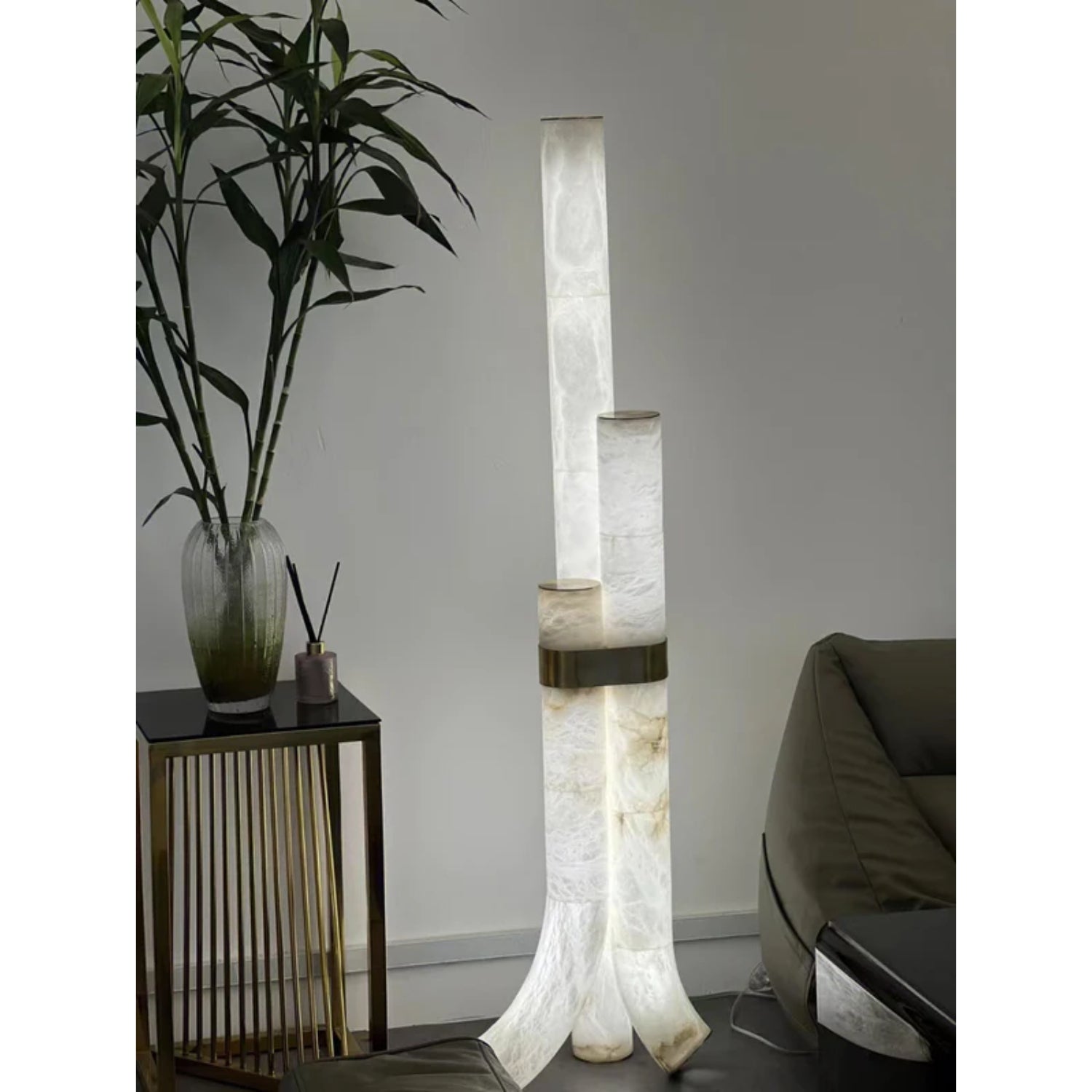 Pylese Triple Albasten Vloerlamp