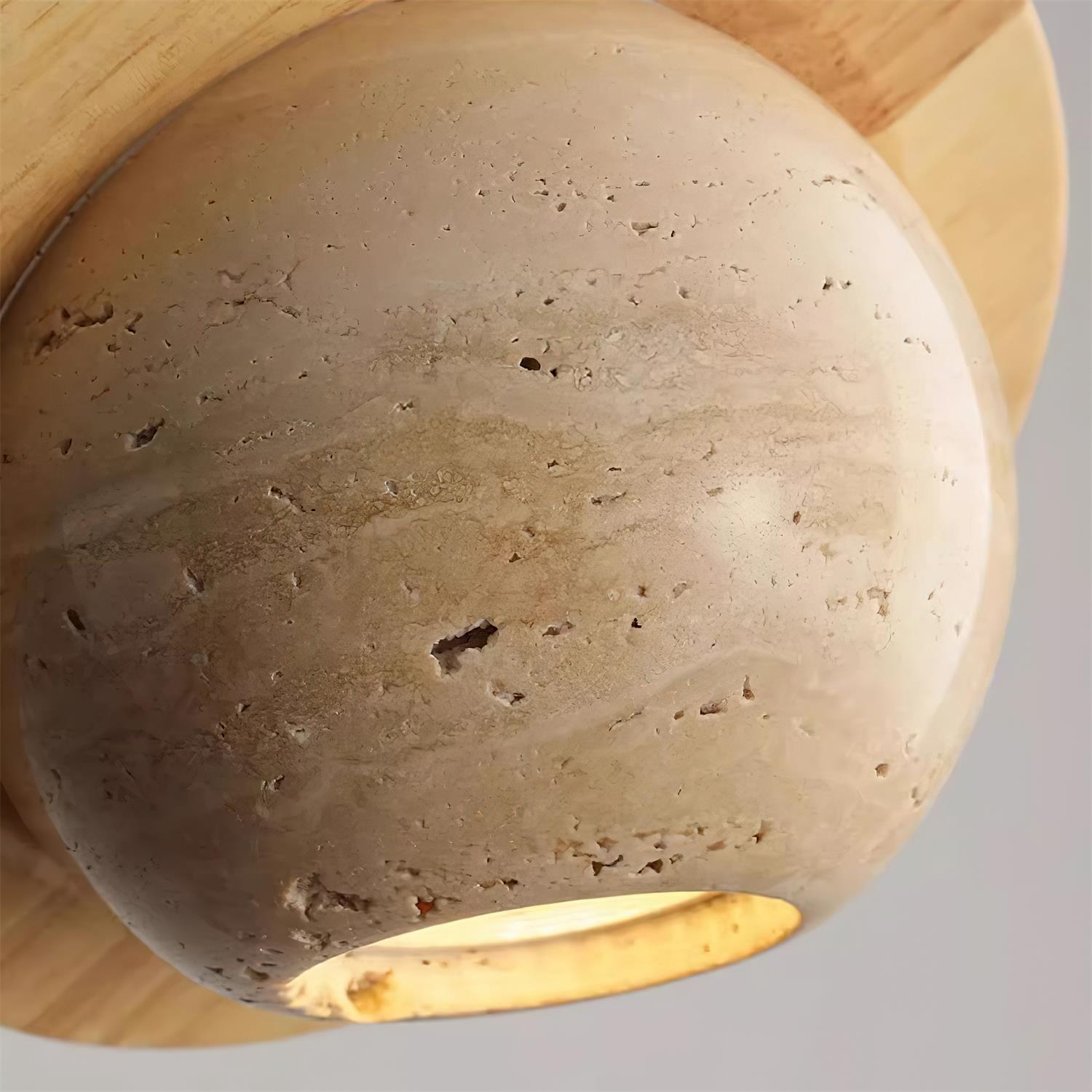 Pelzo Travertijn Hanglamp