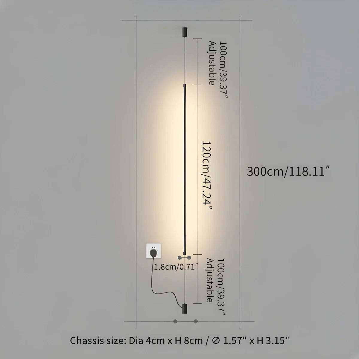 Belzon Vloer Tot Plafond Lamp