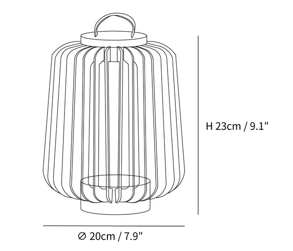 Caleno Outdoor Tafellamp