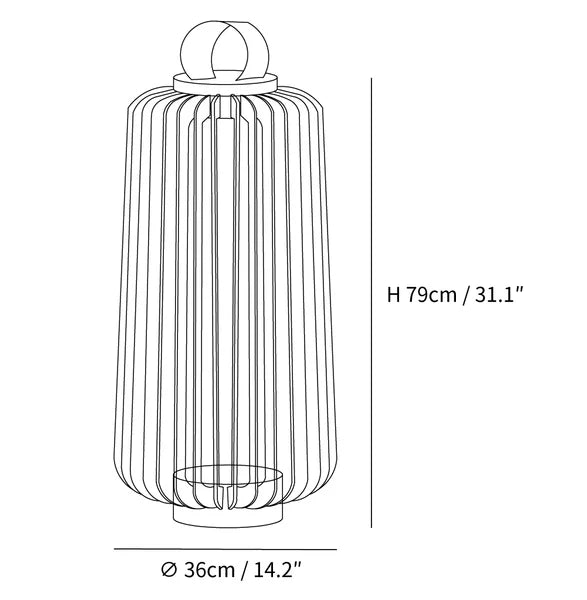 Caleno Outdoor Tafellamp