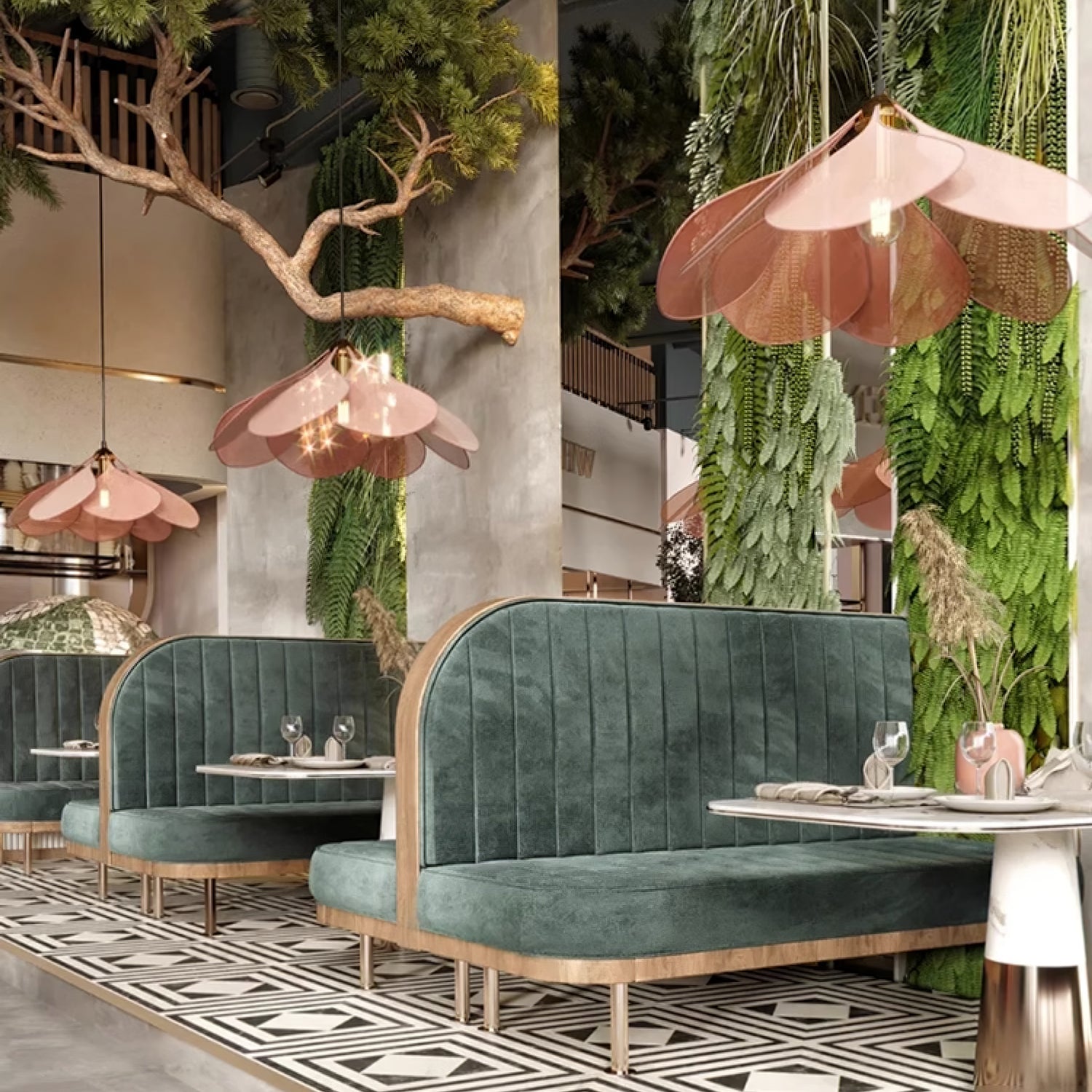 Furesta Flower Hanglamp