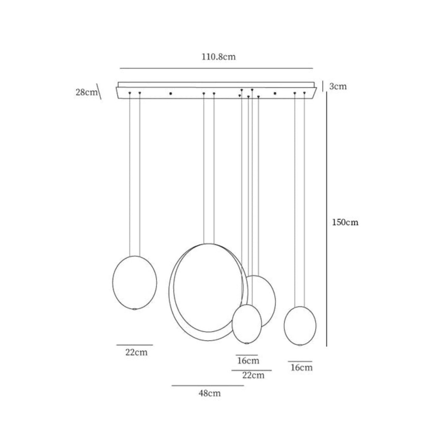 Lampada a sospensione Cosemis