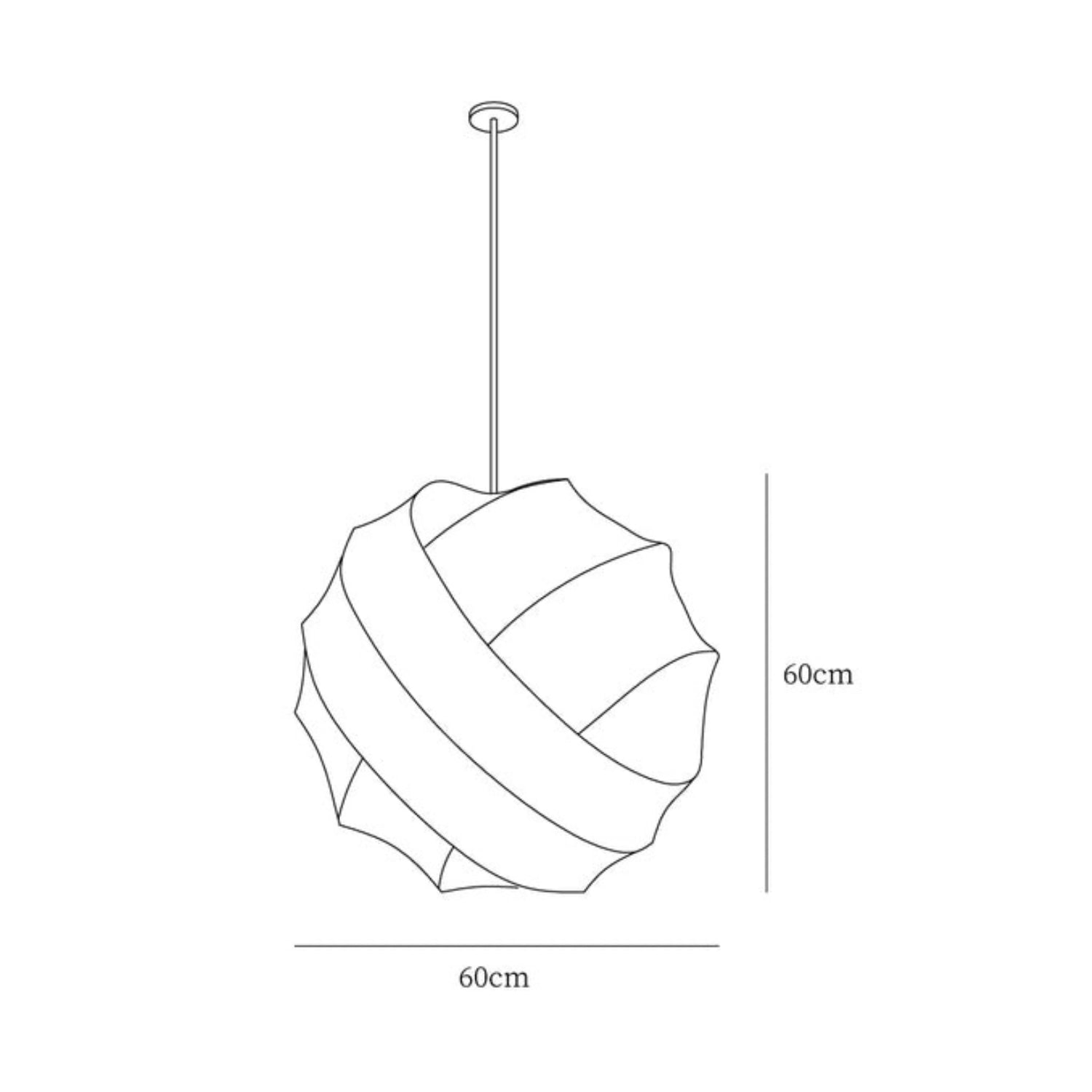 Lampada a sospensione Tupeza