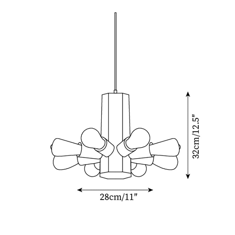 Radena Houten Hanglamp