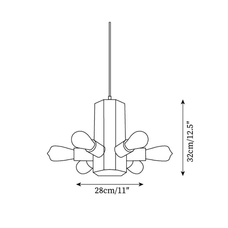 Radena Houten Hanglamp