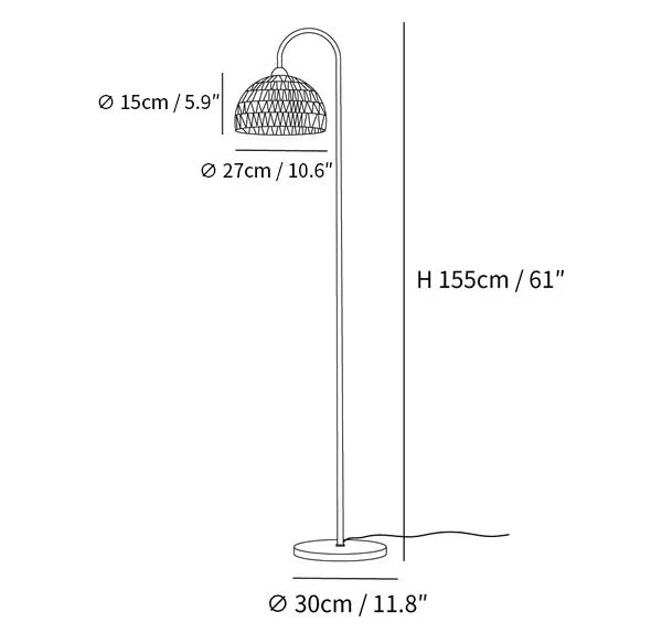 Clovor Vloerlamp