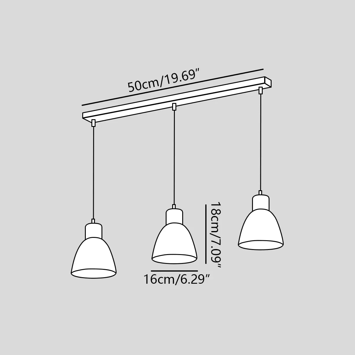 Lomira Cups Hanglamp