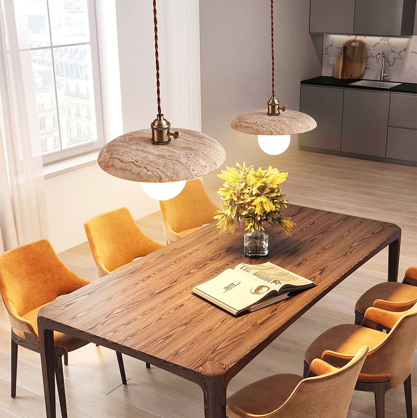 Ralimzo Natuursteen Hanglamp