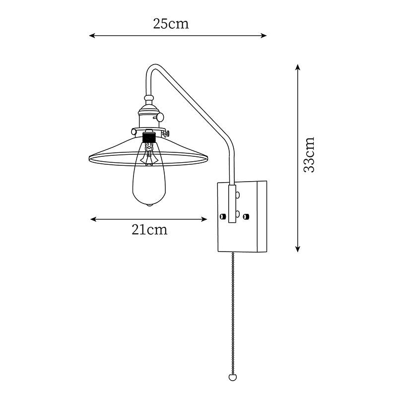 Leskey Wandlamp