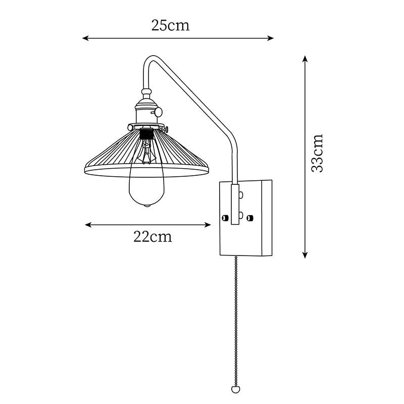 Leskey Wandlamp